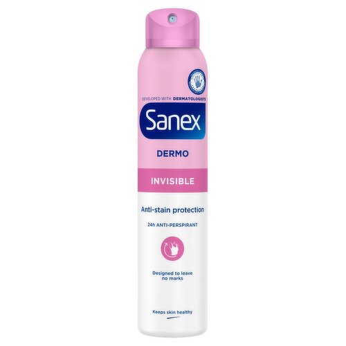 Sanex Dermo Invisible Anti Stain 24h Antiperspirant (200 ml)