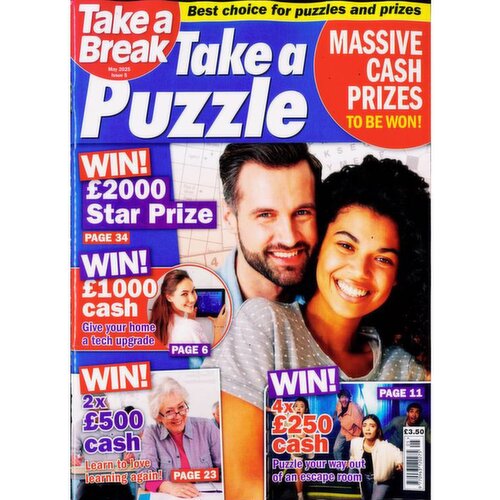 Tab Take  A Puzzle (1 Piece)