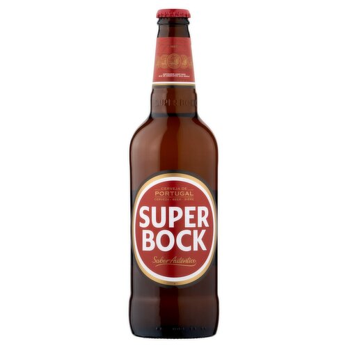 Super Bock Beer Bottle (660 ml)