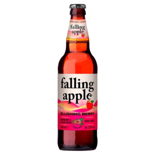 Falling Apple Raspberry & Elderflower Cider (500 ml)