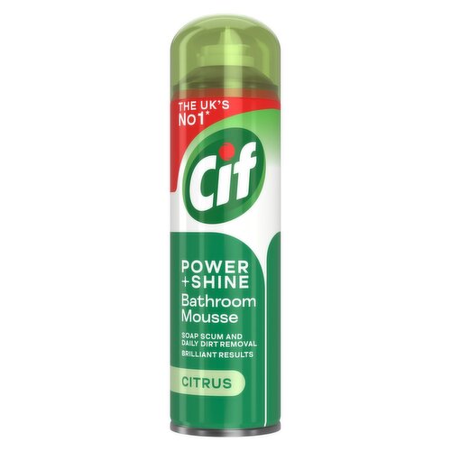 Cif Power & Shine Citrus Bathroom Mousse (500 ml)