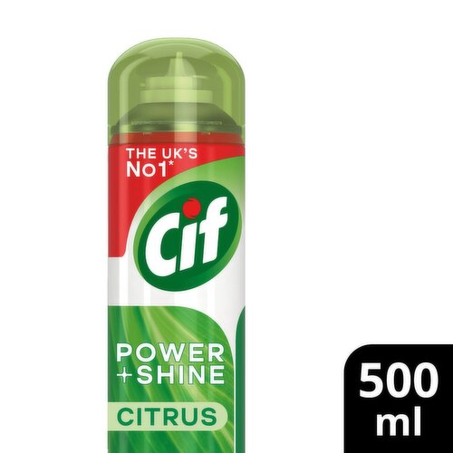 Cif Power & Shine Citrus Bathroom Mousse (500 ml)