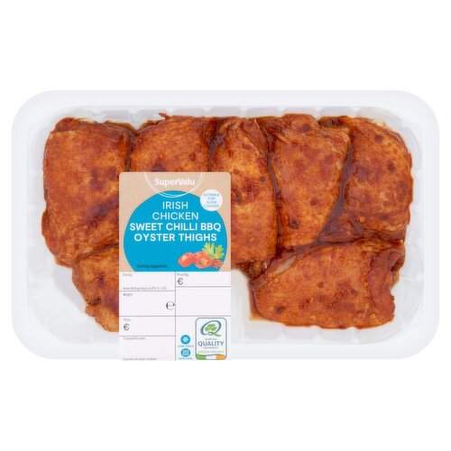 SuperValu Sweet Chilli BBQ Chicken Oyster Thighs (1 kg)