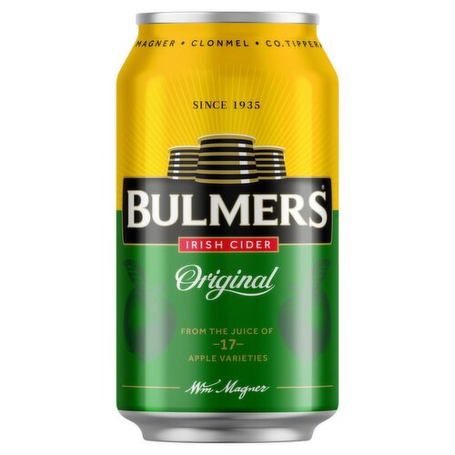 Bulmers Original Irish Cider Can (330 ml)