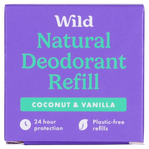Wild Coconut & Vanilla Natural Deodorant Refill (40 g)