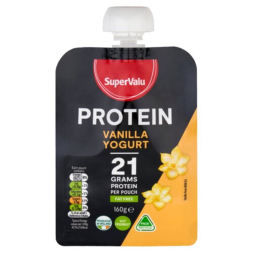 SuperValu Protein Vanilla Yogurt Pouch (160 g)