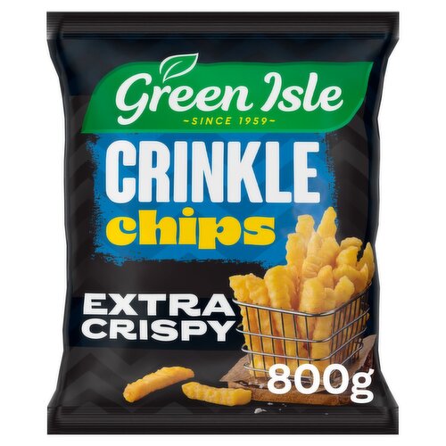 Green Isle Extra Crispy Crinkle Chips (800 g)