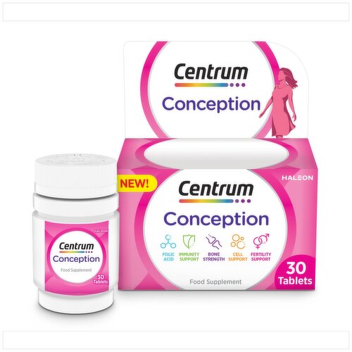 Centrum Conception Fertility Supplement Tablets (30 Piece)