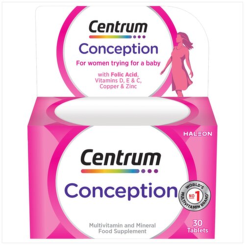 Centrum Conception Fertility Supplement Tablets (30 Piece)