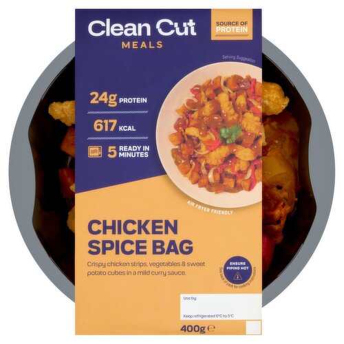 Clean Cut Meals Chicken Spice Box with Sweet Potato (400 g)