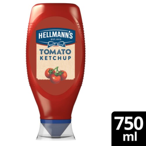 Hellmann's Tomato Ketchup Squeezy (750 ml)