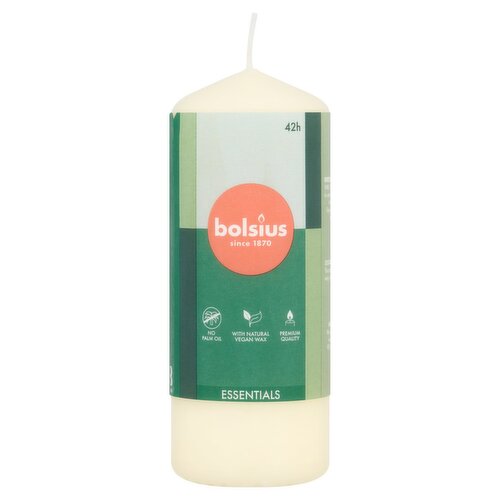 Bolsius Essentials Pearl Pillar Candle Medium 150x58mm (1 Piece)