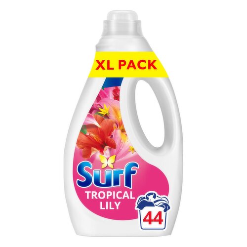Surf Tropical Lily Laundry Liquid XL 44 Washes (1.188 L)