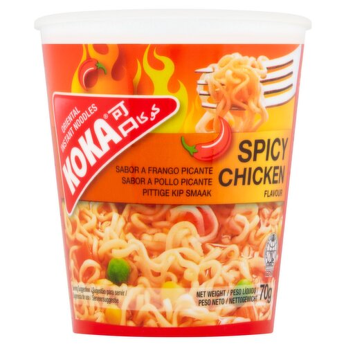 Koka Spicy Chicken Noodle Pot (70 g)