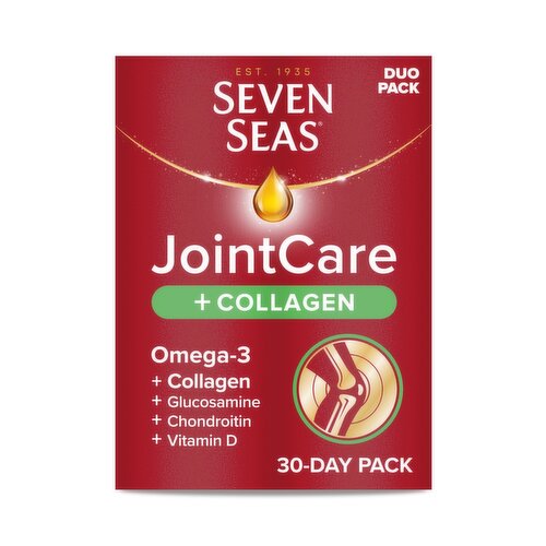 Seven Seas JointCare + Collagen Capsules Duo Pack (60 Piece)