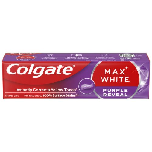 Colgate Max White Purple Revel Toothpaste (75 ml)