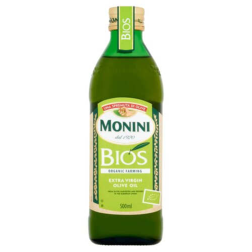 Monini Bios Organic Farming Extra Virgin Olive Oil (500 ml)