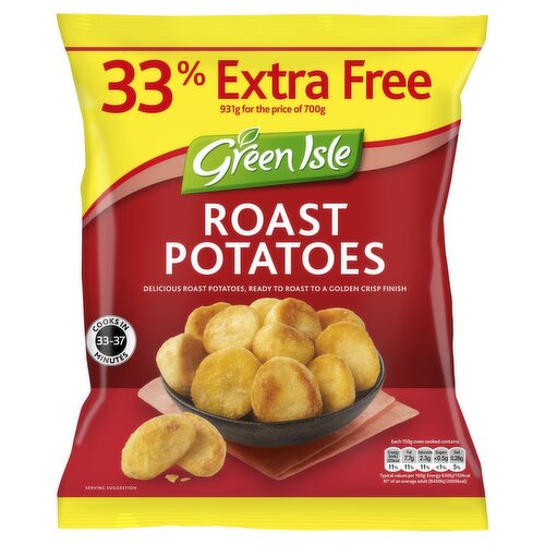 Green Isle Roast Potatoes 33% Extra Free (700 g)