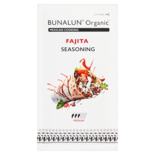 Bunalun Organic Fajita Seasoning Mix (28 g)