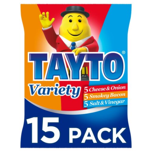 Tayto Variety Crisps 15 Pack (25 g)