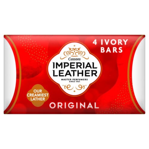 Imperial Leather Original Soap Bars 4 Pack (90 g)