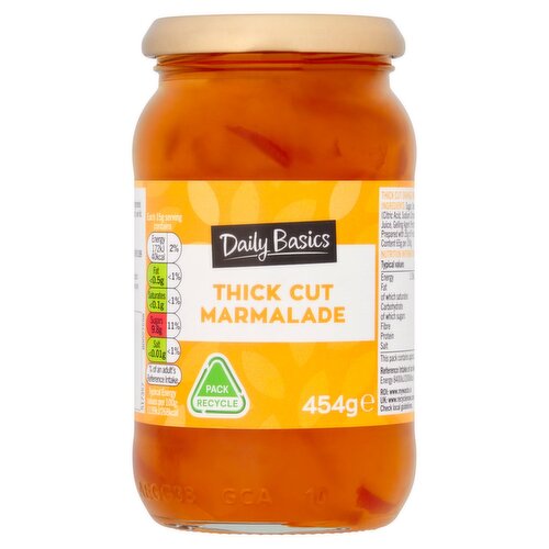 Daily Basics Thick Cut Marmalade (454 g)