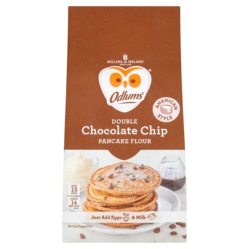 Odlums Double Chocolate Chip Pancake Flour (500 g)