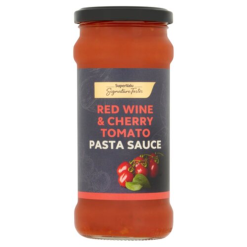 SuperValu Signature Tastes Red Wine & Cherry Tomato Pasta Sauce (350 g)