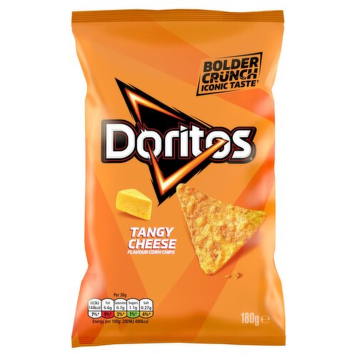 Doritos Tangy Cheese Corn Chips Bag (180 g)