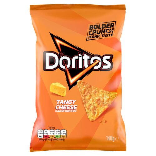 Doritos Tangy Cheese Corn Chips Bag (140 g)