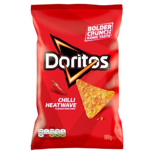 Doritos Chilli Heatwave Corn Chips Bag (180 g)