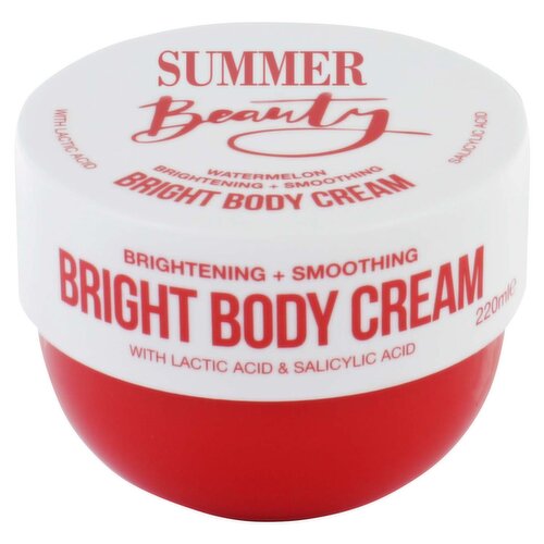 Summer Beauty Watermelon Bright Body Cream (220 ml)