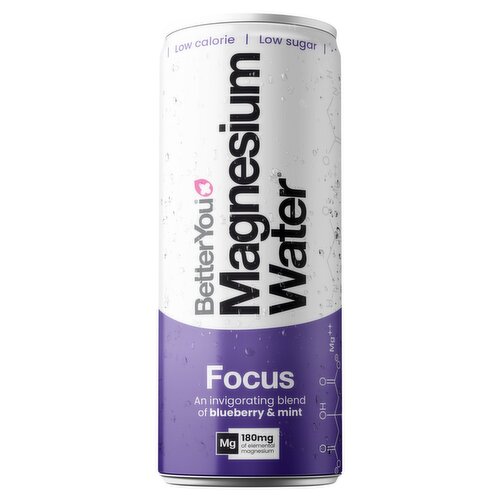 Better You Focus Magnesium Water Can (250 ml)
