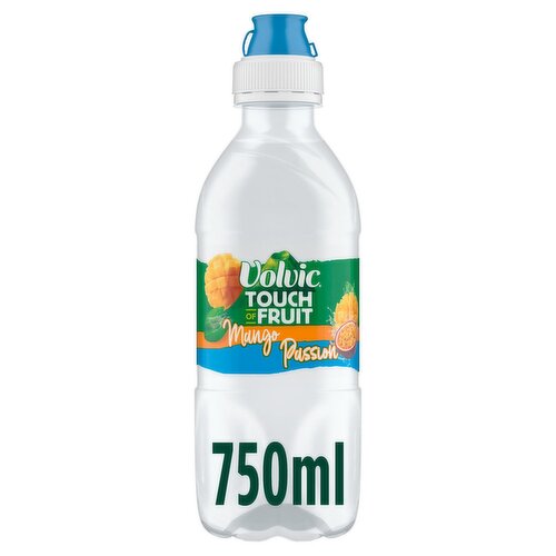 Volvic Touch of Fruit Mango & Passion Sugar Free (750 ml)