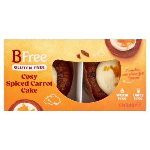 BFree Gluten Free Cosy Spiced Carrot Cakes (170 g)