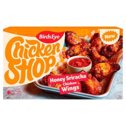 Birds Eye Chicken Shop Honey Sriracha Chicken Wings (375 g)