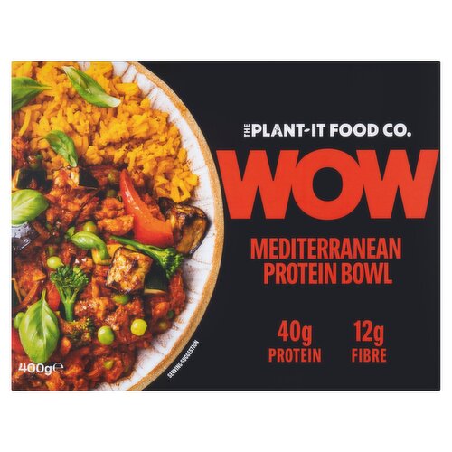 The Plant-it Food Co Mediterranean Protein Bowl (400 g)