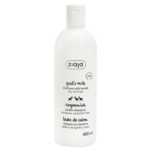 Ziaja Goat's Milk Keratin Shampoo (400 ml)