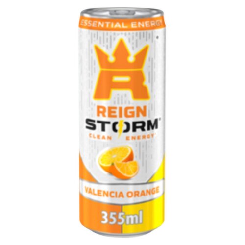 Reign Storm Valencia Orange Clean Energy Drink Can (355 ml)