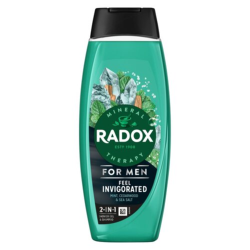 Radox Men Feel Invigorated 2in1 Shower Gel (450 ml)