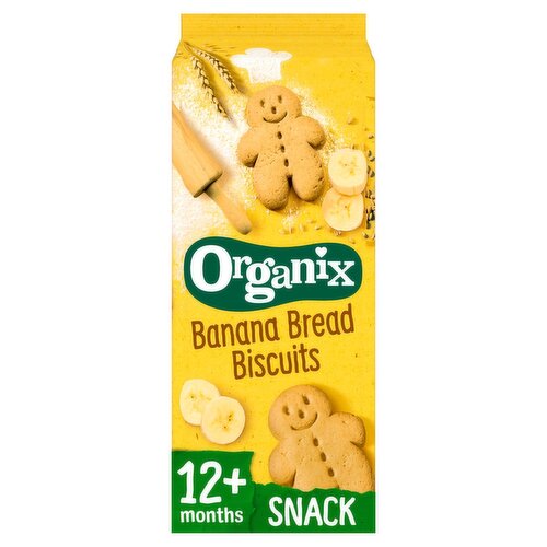 Organix Banana Bread Biscuits 12+Months (135 g)