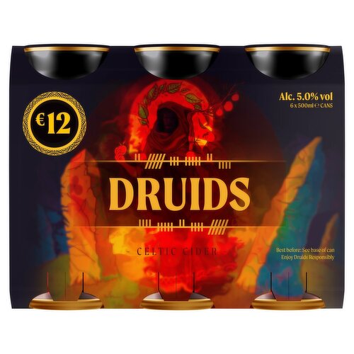 Druids Celtic Cider Can 6 Pack (500 ml)