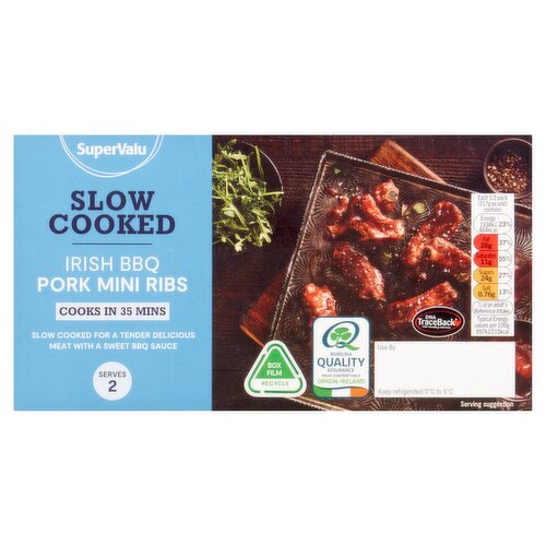SuperValu Fresh Irish Slow Cooked Irish Pork Riblets  (435 g)