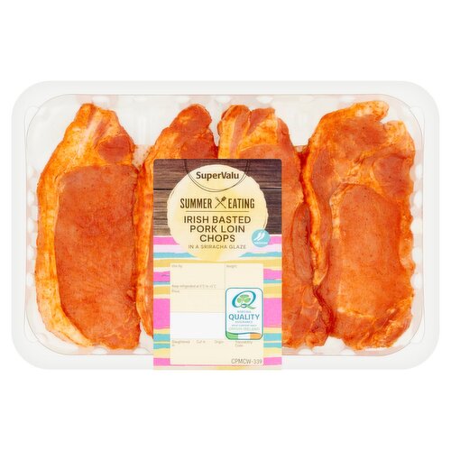 SuperValu Sriracha Pork Loin Chops (425 g)