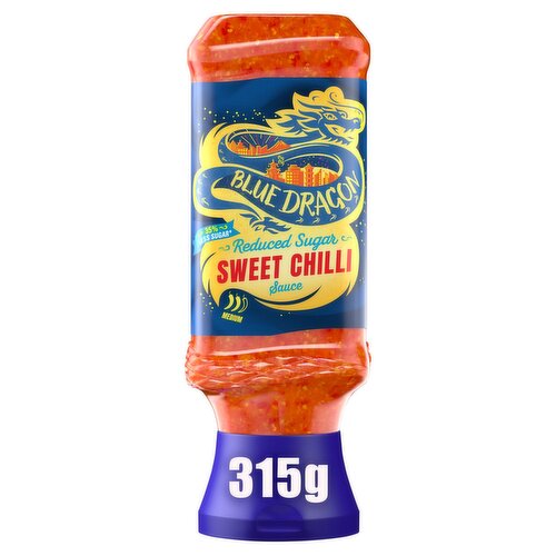 Blue Dragon Reduced Sugar Medium Sweet Chilli Sauce (295 g)