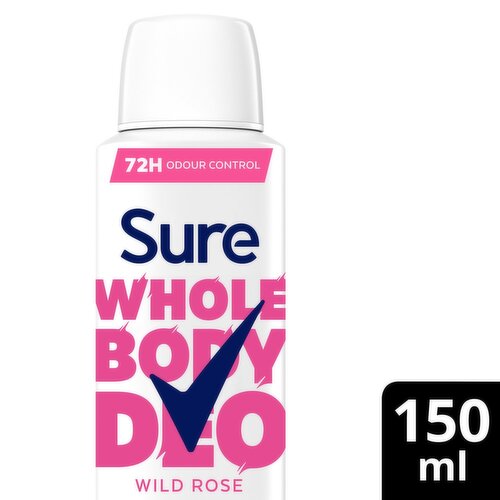 Sure Women Wild Rose Whole Body Deo (150 ml)