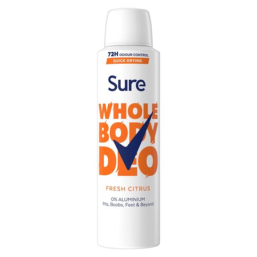Sure Women Fresh Citrus Whole Body Deo (150 ml)
