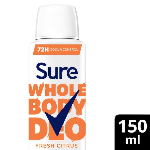 Sure Women Fresh Citrus Whole Body Deo (150 ml)