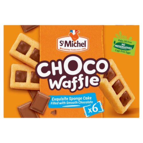 St Michel Choco Waffle 6 Pack (180 g)