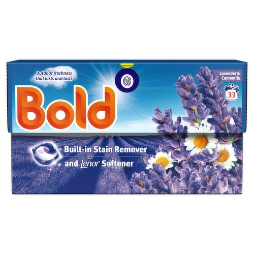 Bold Lavender & Camomile Pods 33 Wash (33 Piece)